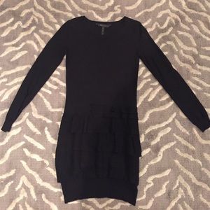 Black long sleeve BCBG dress
