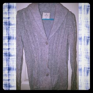 Gray Aerie Cardigan