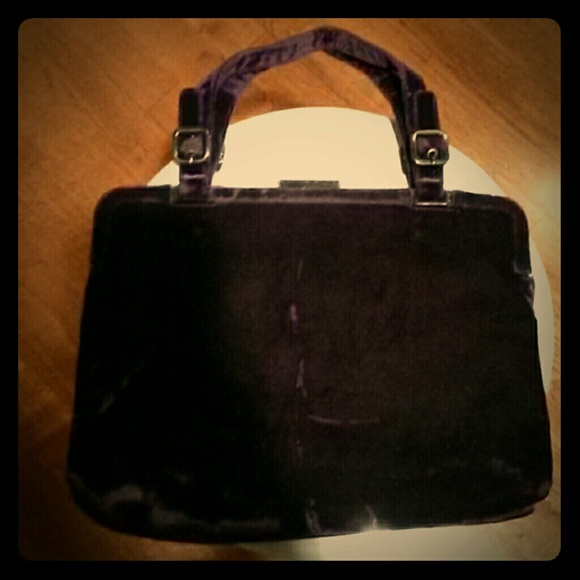 PRADA Velvet Handbag