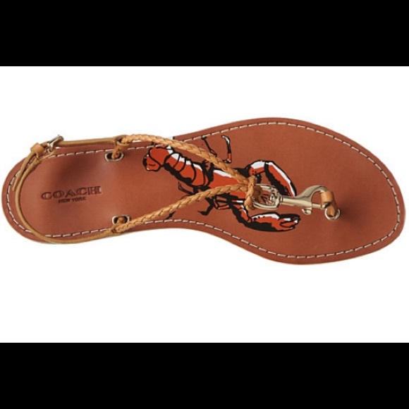 💜MEGA SALE💜COACH SANDALS❣️1 LEFT SZ 8.5❣️ - Picture 2 of 4