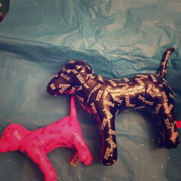 PINK black dog like new - Picture 1 of 2