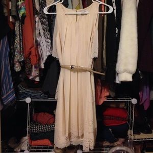 Jessica Simpson Cream Dress size 2