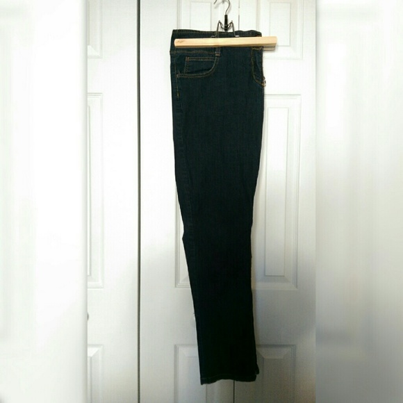 Dark Wash Skinny Jeans Pair 2
