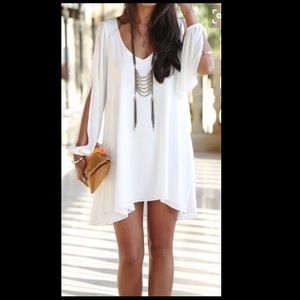 White dress