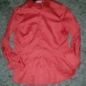 Work blouse scrunch sleeves dress up dress down