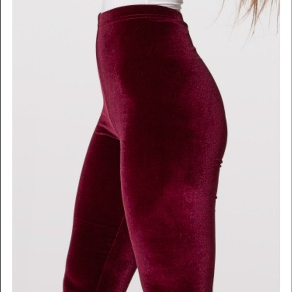NWT American Apparel Velvet Legging