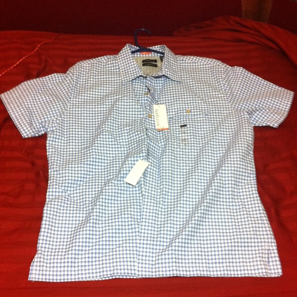 Van Heusen Button Down Shirt. Brand new. Large.