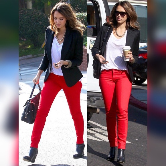 KATE SPADE | Red Broome Street Jeans