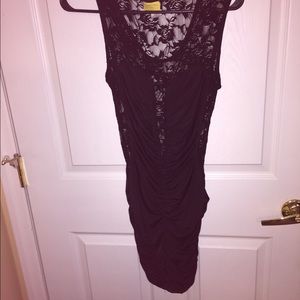 Gorgeous black lace cocktail dress