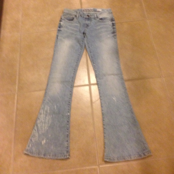 BKE Stella low rise flare jeans