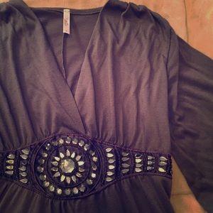 Rue 21 Rhinestone Top