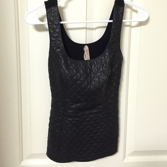 Bailey 44 leather tank top