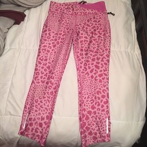 Cute pink leopard Dri fit pants