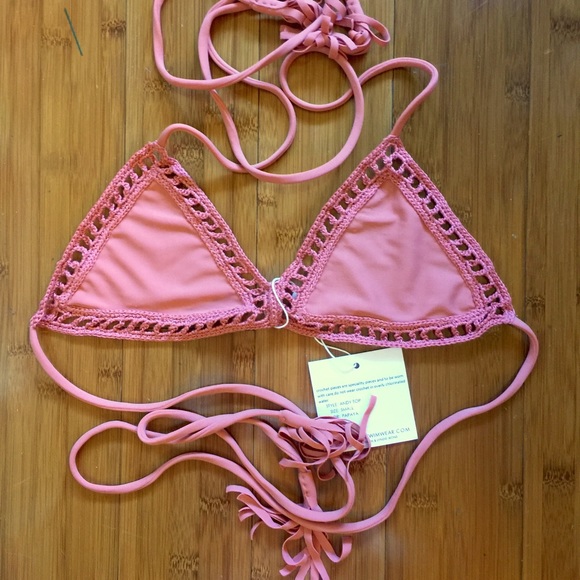 🌸S O L D to friend🌸Acacia Andy top in Papaya - Picture 4 of 4