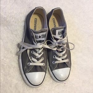 Grey Low Top Converse