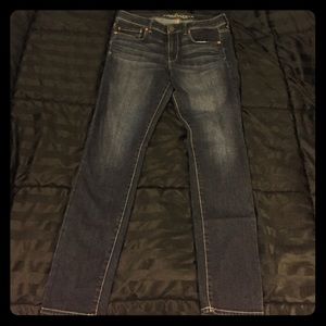 Dark blue American Eagle Super Skinny Sz 12 XLong