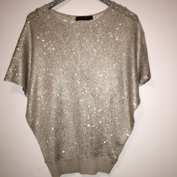 Silver sweater