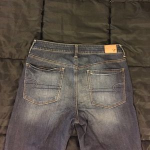Hi-Rise American Eagle Skinny Jeans Size 12 XLong