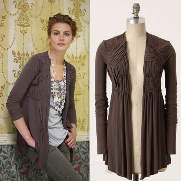 Anthropologie Sweaters - 🔴Final Price| Anthropologie black long cardigan