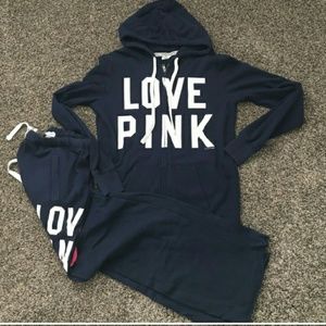 PINK Victoria Secret Boyfriend Set