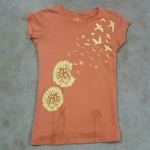 Orange Shirt with Design