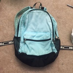 VS Pink Canvas Backpack!