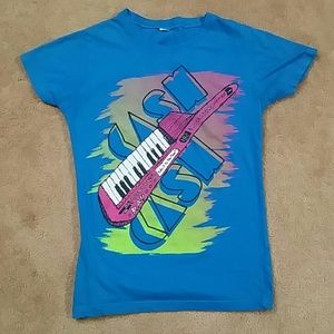 Blue Cash Cash Band Shirt