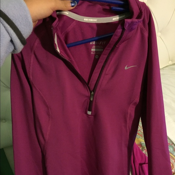 Dri-fit half zip sweater