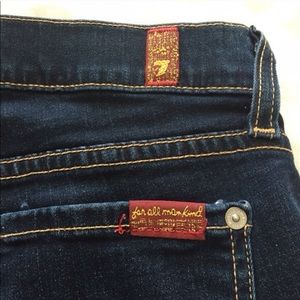 7 for all mankind jeans. Size 27