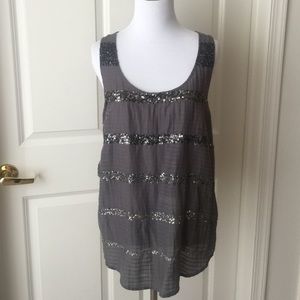 American Eagle Sequins Top