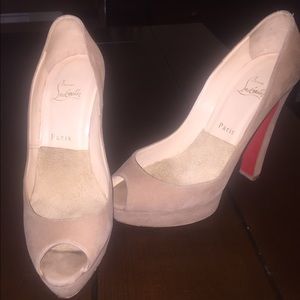 Christian Louboutin Suede High Heels