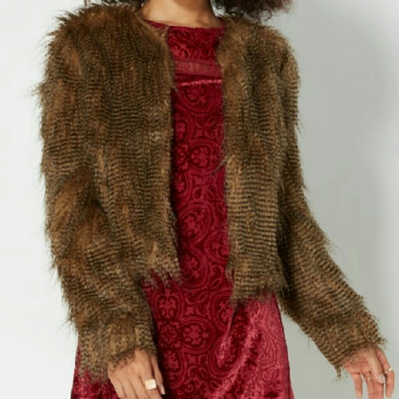 Yoki Jackets & Blazers - NWT 100% VEGAN FUR jacket!