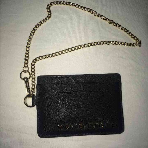 Michael kors card holder. Black