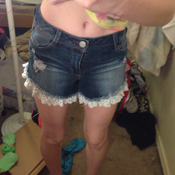Jean shorts