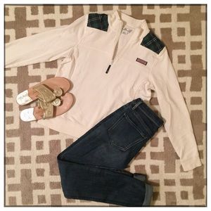 Vineyard Vines 3/4 zip Shep Shirt, size Small