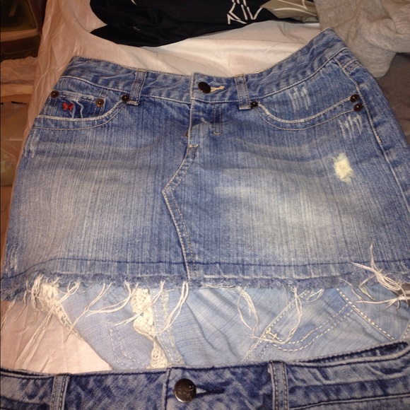 Jean skirt