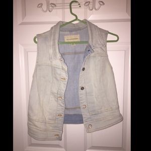 Jean vest jacket