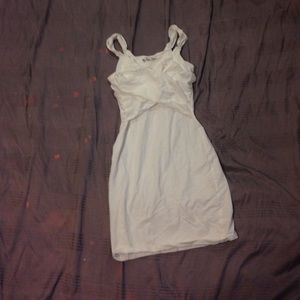 Victoria secret extra small white bra top dress