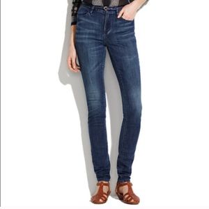 Madewell High Riser Skinny Skinny Jean
