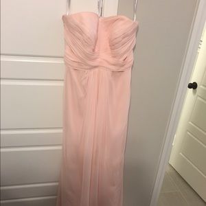 Light Pink formal chiffon dress