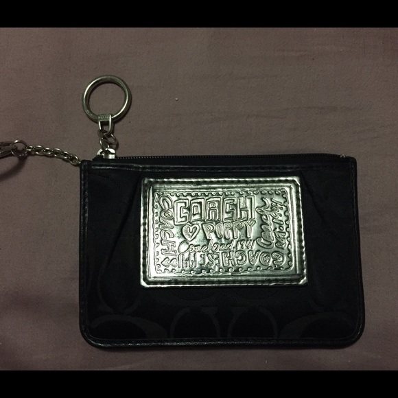 Coach keychain/coin purse