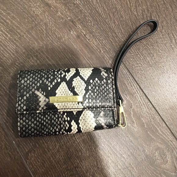 Calvin Klein wristlet!