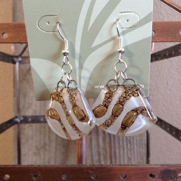 Fair trade earrings. NEW