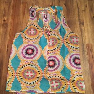 Bold racer back tank