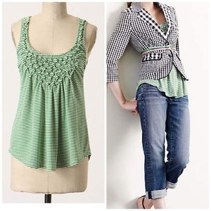 Anthropologie one September "button seeds tank" Anthropologie one September "button seeds tank"