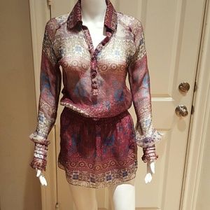 Vintage bohemian dress