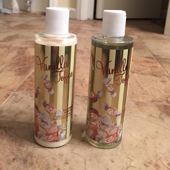 💟FINAL $$ 💟 Vanilla toffee lotion and shower gel