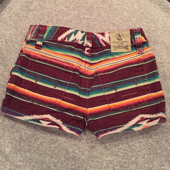 Ralph Lauren Southwestern Denim Short - Picture 2 of 4