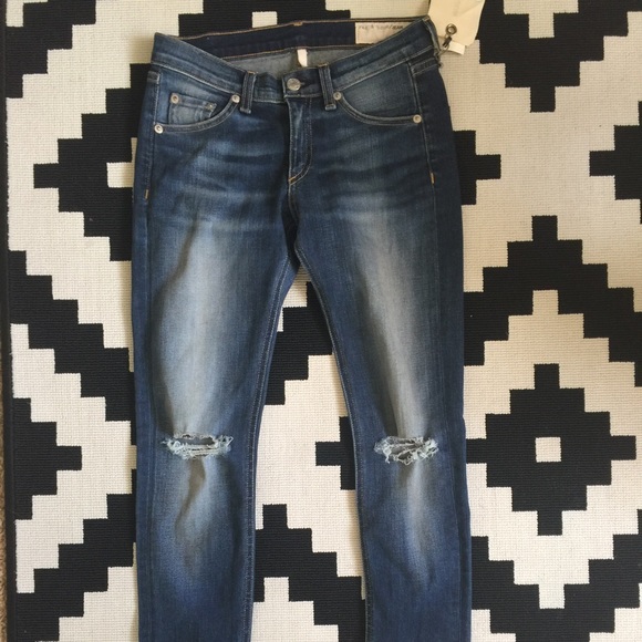 Rag and Bone skinny ankle Pacifico skinny size 25