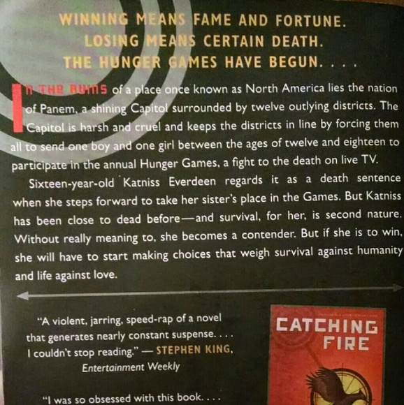 The hunger games book - Picture 2 of 2